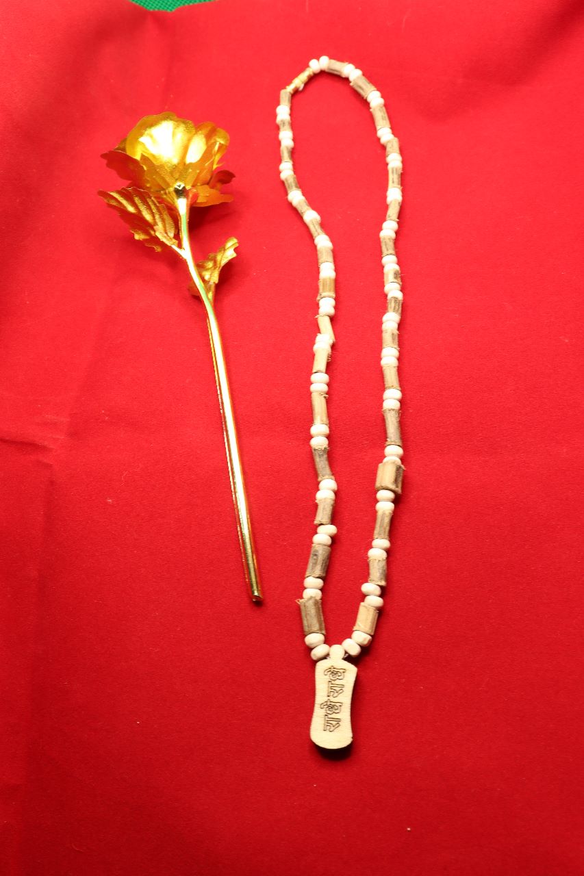Tulsi Mala With Radhe Radhe Locket